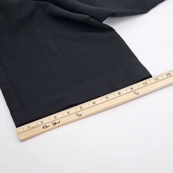 Eliza J Wide Leg Dress Pants Black Women’s Size 10 High Rise Evening Career - Picture 13 of 14